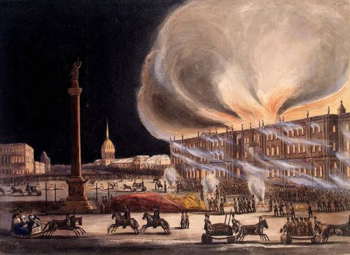 Пожар в Петербурге в 1837 году