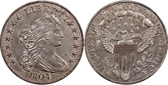Серебряный доллар 1804 года