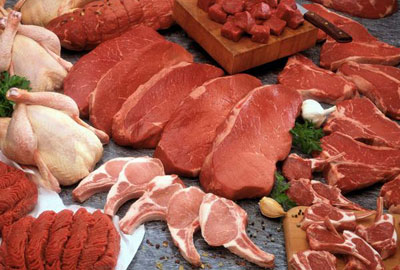 Разные виды мяса
