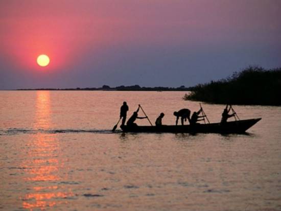 Рыбаки на озере Танганьика