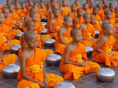 Приверженцы буддизма