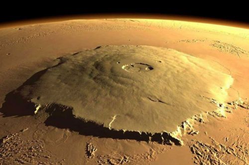 Гора Олимп на Марсе