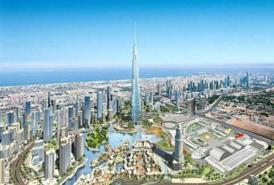 самое высокое здание в Дубае - фото