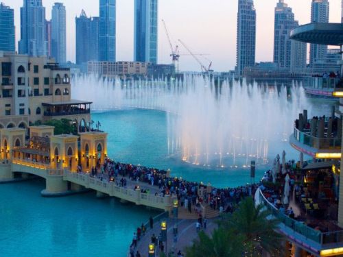Дубайский фонтан